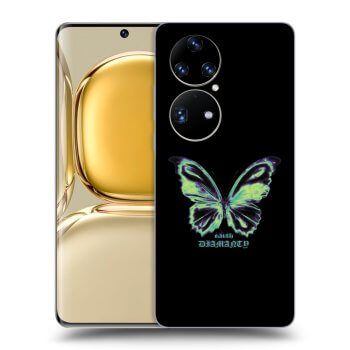 Picasee átlátszó szilikon tok az alábbi mobiltelefonokra Huawei P50 - Diamanty Blue