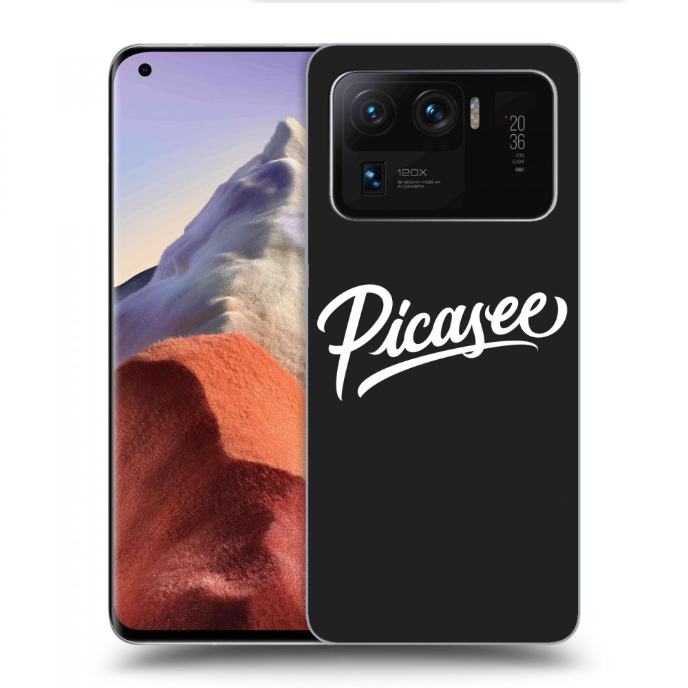 Picasee fekete szilikon tok az alábbi mobiltelefonokra Xiaomi Mi 11 Ultra - Picasee - White