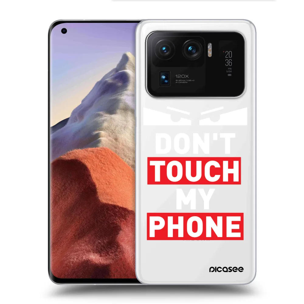 Picasee átlátszó szilikon tok az alábbi mobiltelefonokra Xiaomi Mi 11 Ultra - Shadow Eye - Transparent