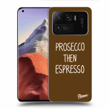 Picasee átlátszó szilikon tok az alábbi mobiltelefonokra Xiaomi Mi 11 Ultra - Prosecco then espresso