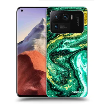 Szilikon tok erre a típusra Xiaomi Mi 11 Ultra - Green Gold