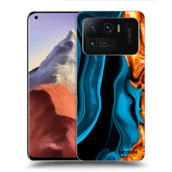 Szilikon tok erre a típusra Xiaomi Mi 11 Ultra - Gold blue