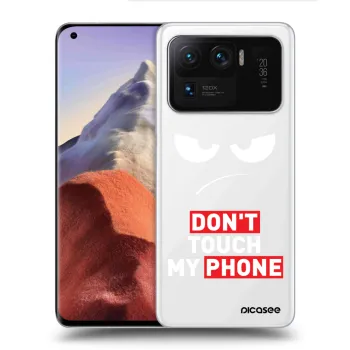 Picasee átlátszó szilikon tok az alábbi mobiltelefonokra Xiaomi Mi 11 Ultra - Angry Eyes - Transparent