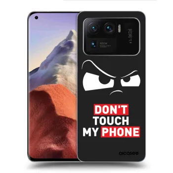 Picasee fekete szilikon tok az alábbi mobiltelefonokra Xiaomi Mi 11 Ultra - Cloudy Eye - Transparent