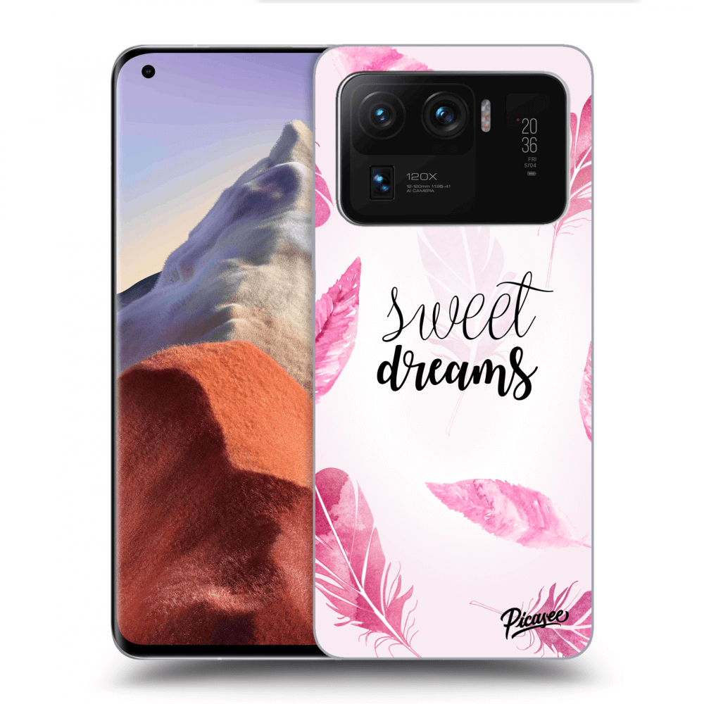 Picasee fekete szilikon tok az alábbi mobiltelefonokra Xiaomi Mi 11 Ultra - Sweet dreams