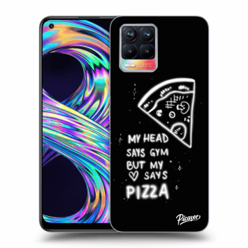 Picasee ULTIMATE CASE Realme 8 4G - készülékre - Pizza