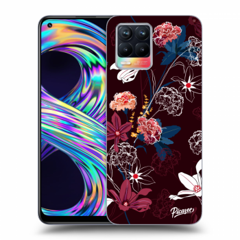 Szilikon tok erre a típusra Realme 8 4G - Dark Meadow