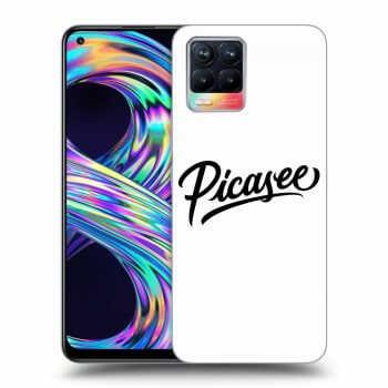 Szilikon tok erre a típusra Realme 8 4G - Picasee - black