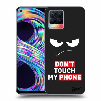 Tok az alábbi mobiltelefonokra Realme 8 4G - Angry Eyes - Transparent