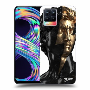 Picasee ULTIMATE CASE Realme 8 4G - készülékre - Wildfire - Black