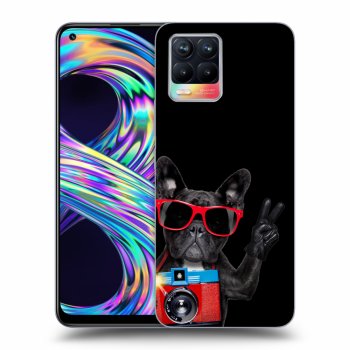 Szilikon tok erre a típusra Realme 8 4G - French Bulldog