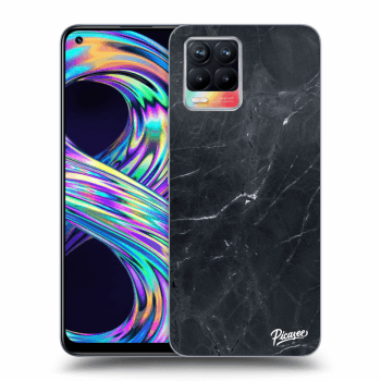 Szilikon tok erre a típusra Realme 8 4G - Black marble