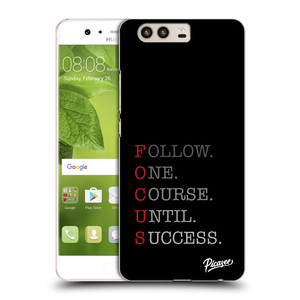 Picasee átlátszó szilikon tok az alábbi mobiltelefonokra Huawei P10 - Focus
