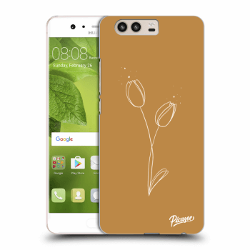 Picasee átlátszó szilikon tok az alábbi mobiltelefonokra Huawei P10 - Tulips