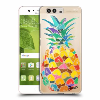 Picasee átlátszó szilikon tok az alábbi mobiltelefonokra Huawei P10 - Pineapple