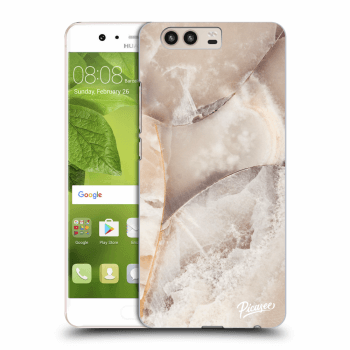 Picasee átlátszó szilikon tok az alábbi mobiltelefonokra Huawei P10 - Cream marble