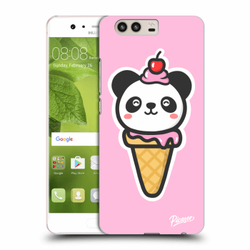 Picasee átlátszó szilikon tok az alábbi mobiltelefonokra Huawei P10 - Ice Cream Panda