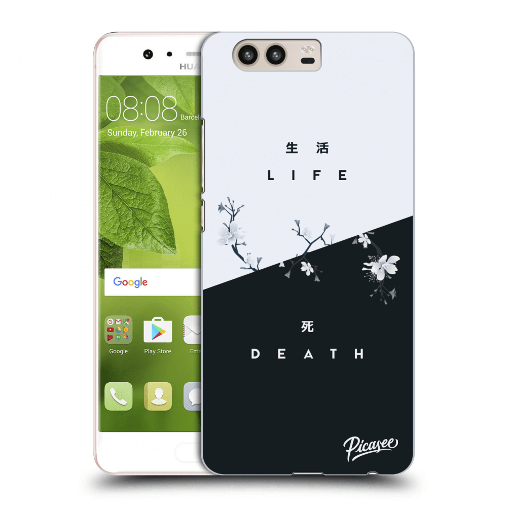 Picasee átlátszó szilikon tok az alábbi mobiltelefonokra Huawei P10 - Life - Death