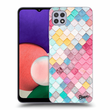 Szilikon tok erre a típusra Samsung Galaxy A22 5G A226B - Colorful roof