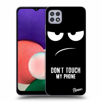 Szilikon tok erre a típusra Samsung Galaxy A22 5G A226B - Don't Touch My Phone