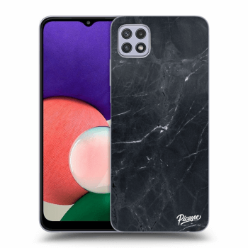Szilikon tok erre a típusra Samsung Galaxy A22 5G A226B - Black marble