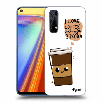 Szilikon tok erre a típusra Realme 7 - Cute coffee