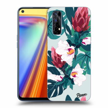 Szilikon tok erre a típusra Realme 7 - Rhododendron