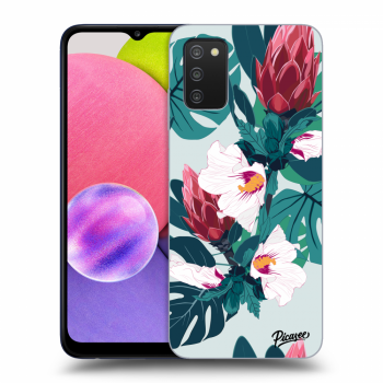 Szilikon tok erre a típusra Samsung Galaxy A02s A025G - Rhododendron