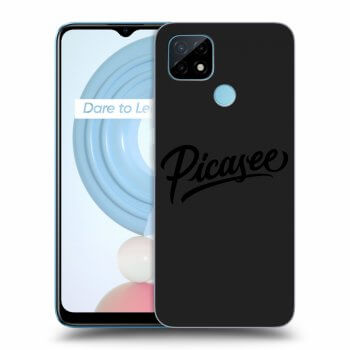 Tok az alábbi mobiltelefonokra Realme C21 - Picasee - black