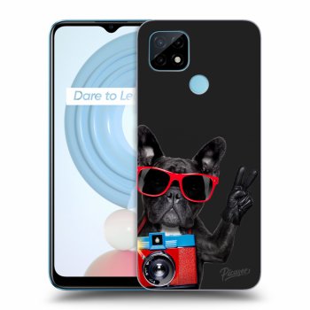 Tok az alábbi mobiltelefonokra Realme C21 - French Bulldog