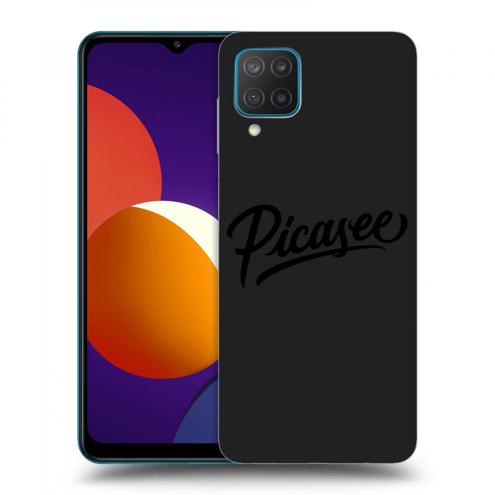Picasee fekete szilikon tok az alábbi mobiltelefonokra Samsung Galaxy M12 M127F - Picasee - black