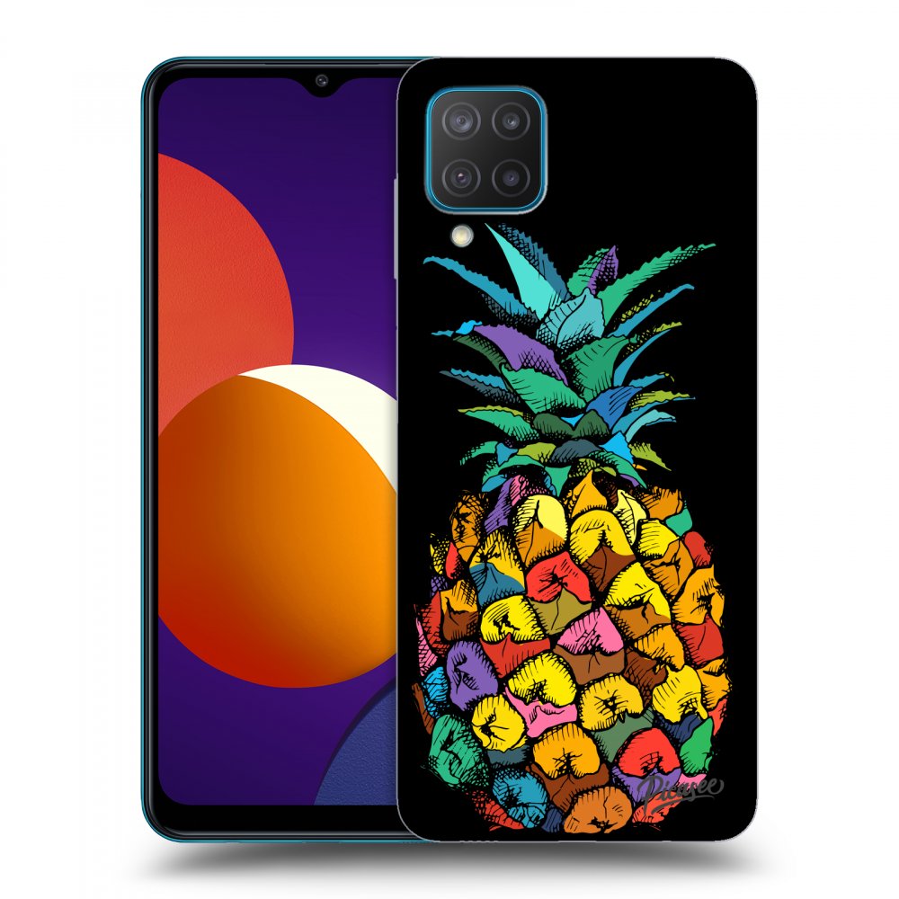 Picasee ULTIMATE CASE Samsung Galaxy M12 M127F - készülékre - Pineapple
