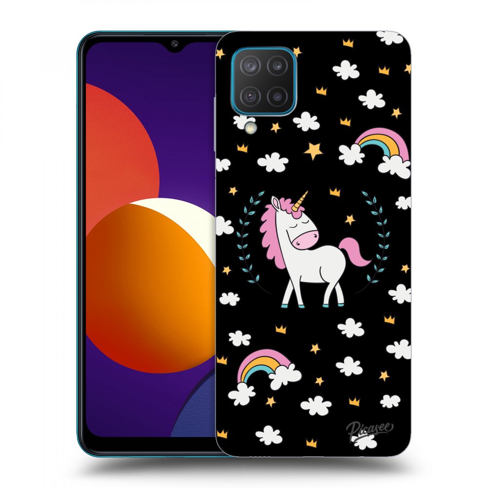 Picasee ULTIMATE CASE Samsung Galaxy M12 M127F - készülékre - Unicorn star heaven