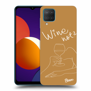 Szilikon tok erre a típusra Samsung Galaxy M12 M127F - Wine not