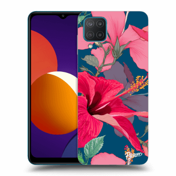 Szilikon tok erre a típusra Samsung Galaxy M12 M127F - Hibiscus