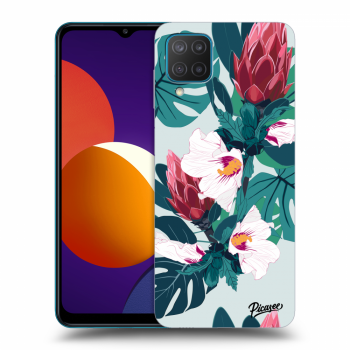 Szilikon tok erre a típusra Samsung Galaxy M12 M127F - Rhododendron