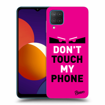 Szilikon tok erre a típusra Samsung Galaxy M12 M127F - Shadow Eye - Pink