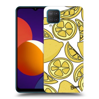 Szilikon tok erre a típusra Samsung Galaxy M12 M127F - Lemon