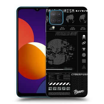 Picasee fekete szilikon tok az alábbi mobiltelefonokra Samsung Galaxy M12 M127F - FUTURE
