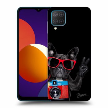 Szilikon tok erre a típusra Samsung Galaxy M12 M127F - French Bulldog