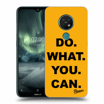 Picasee átlátszó szilikon tok az alábbi mobiltelefonokra Nokia 7.2 - Do What You Can