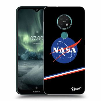 Picasee átlátszó szilikon tok az alábbi mobiltelefonokra Nokia 7.2 - NASA Original