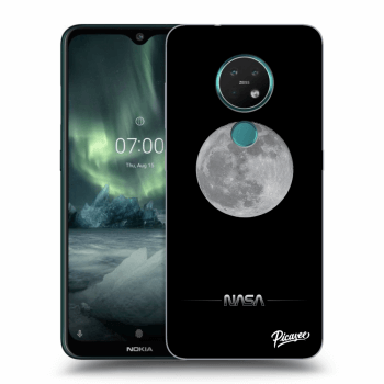 Picasee átlátszó szilikon tok az alábbi mobiltelefonokra Nokia 7.2 - Moon Minimal