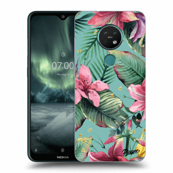 Picasee fekete szilikon tok az alábbi mobiltelefonokra Nokia 7.2 - Hawaii