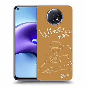 Szilikon tok erre a típusra Xiaomi Redmi Note 9T - Wine not