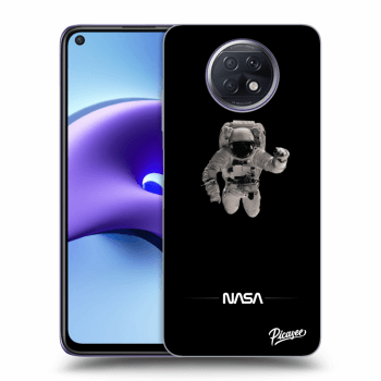 Picasee fekete szilikon tok az alábbi mobiltelefonokra Xiaomi Redmi Note 9T - Astronaut Minimal