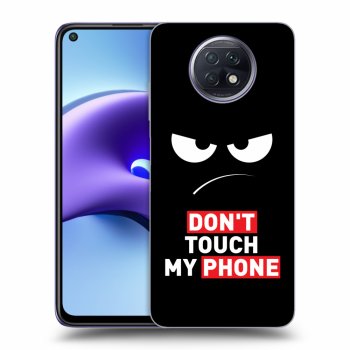 Szilikon tok erre a típusra Xiaomi Redmi Note 9T - Angry Eyes - Transparent