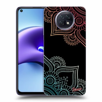 Szilikon tok erre a típusra Xiaomi Redmi Note 9T - Flowers pattern