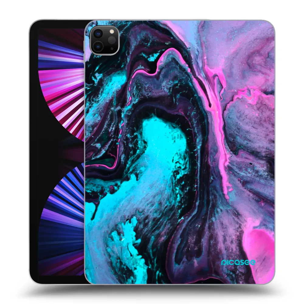 Picasee fekete szilikon tok az alábbi táblagépre Apple iPad Pro 11" 2021 (3.gen) - Lean 2