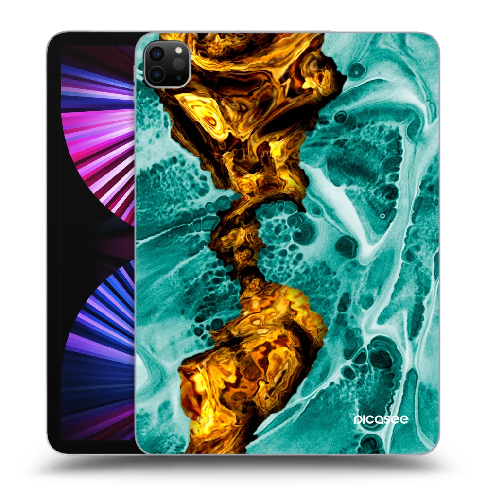 Picasee fekete szilikon tok az alábbi táblagépre Apple iPad Pro 11" 2021 (3.gen) - Goldsky